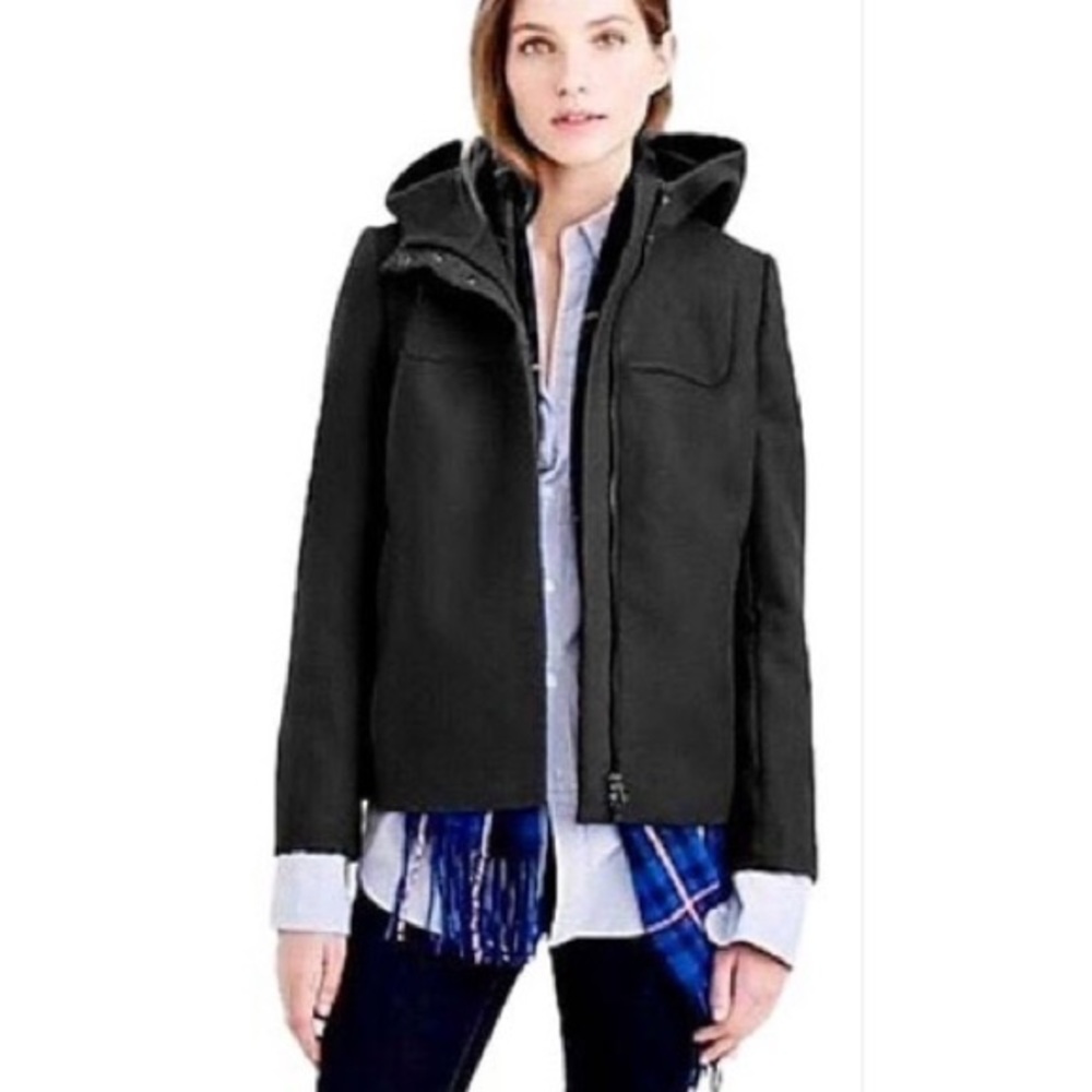 J. Crew Melton Wool Jacket